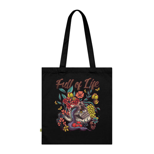 Gothic Life Organic Tote Bag (Black)