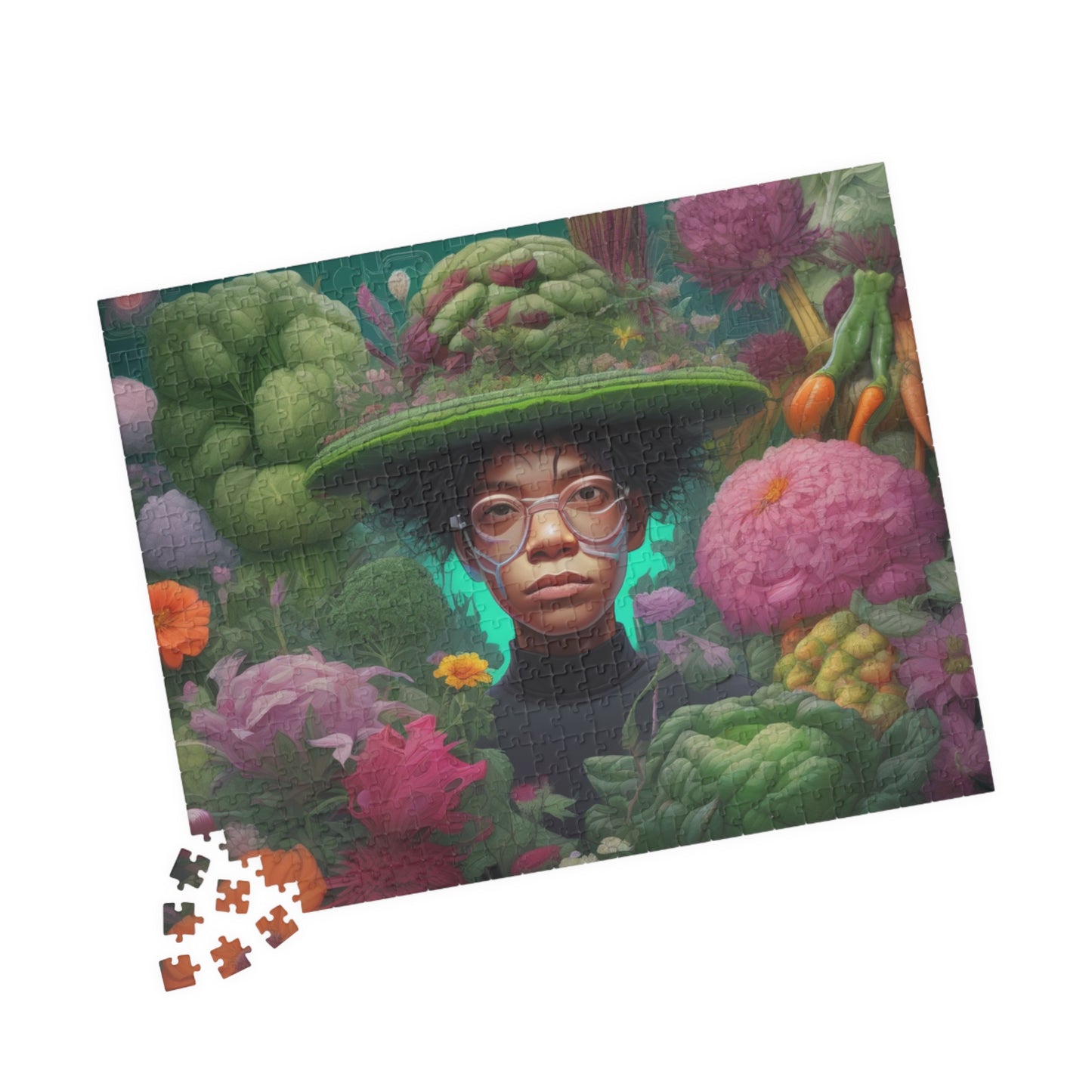 Futuristic Gardener Puzzle (520-piece)