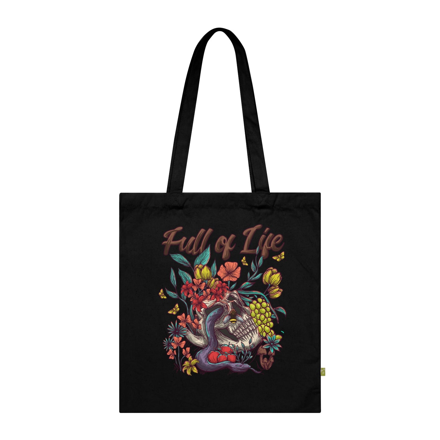 Gothic Life Organic Tote Bag (Black)