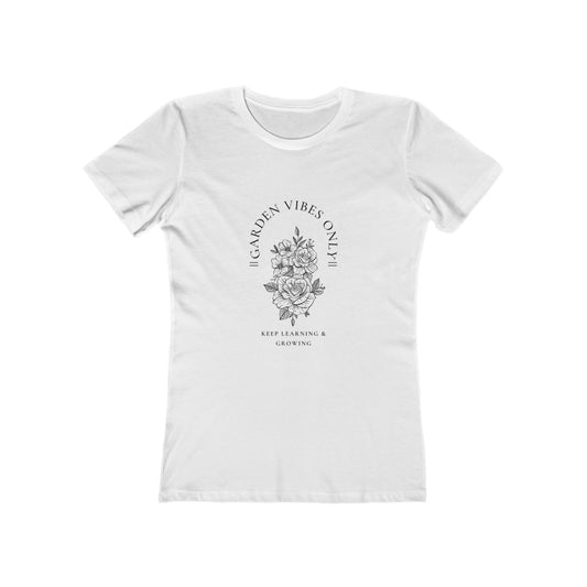 "Garden Vibes Only" Boyfriend Tee